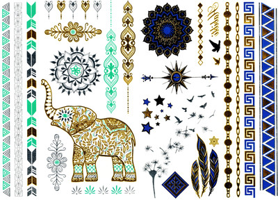 

Kauberi Jewels Arabic Tattoos(Arabic)