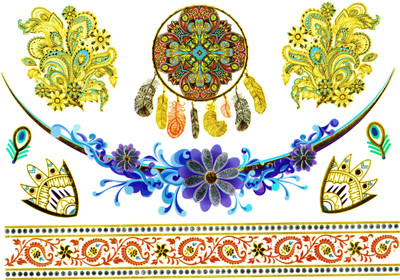 

Kauberi Jewels Arabic Tattoos(Arabic)