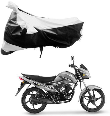 Purpleheart Two Wheeler Cover for Suzuki(Hayate, Black, Silver)