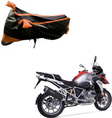 Purpleheart Two Wheeler Cover for BMW(R 1200 GS, Black, Orange)