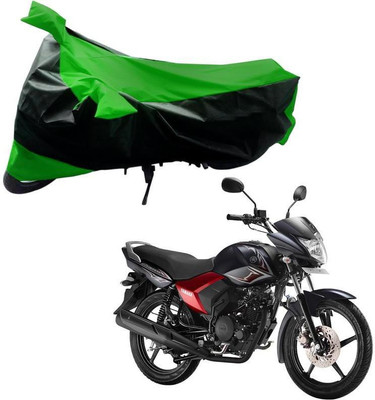 Purpleheart Two Wheeler Cover for Yamaha(Saluto, Black, Green)