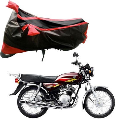 Purpleheart Two Wheeler Cover for Yamaha(Crux, Black, Red)