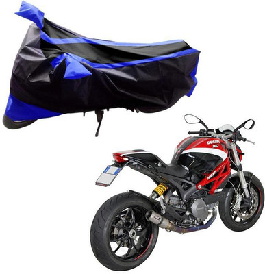 Purpleheart Two Wheeler Cover for Ducati(Monster 796 S2R, Black, Blue)