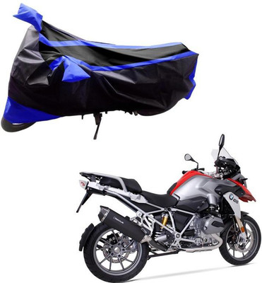 Purpleheart Two Wheeler Cover for BMW(R 1200 GS, Black, Blue)