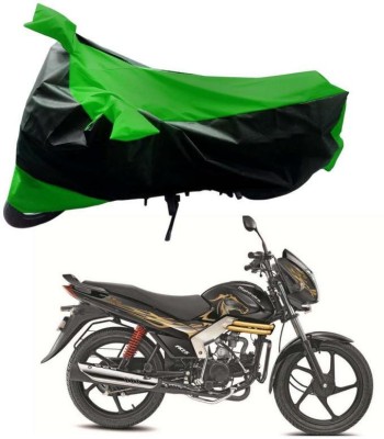 Purpleheart Two Wheeler Cover for Mahindra(Centuro, Black, Green)