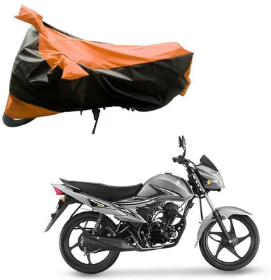 Purpleheart Two Wheeler Cover for Suzuki(Hayate, Black, Orange)