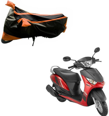 Purpleheart Two Wheeler Cover for Yamaha(Alpha, Black, Orange)
