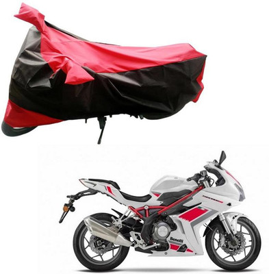 Purpleheart Two Wheeler Cover for DSK Benelli(TNT R, Black, Red)