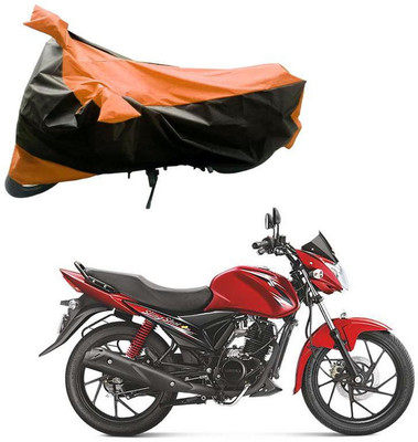 Purpleheart Two Wheeler Cover for Suzuki(Sling Shot Plus, Black, Orange)