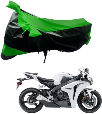 Purpleheart Two Wheeler Cover for Honda(CBR 1000RR, Black, Green)