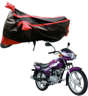 Purpleheart Two Wheeler Cover for TVS(Star City, Black, Red)
