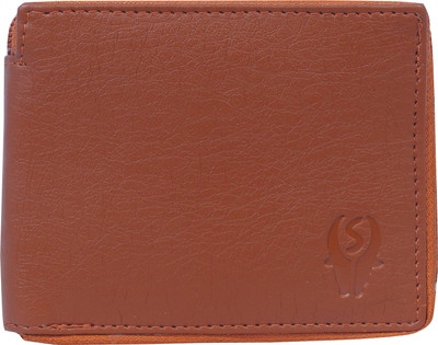 

SAMTROH Men Tan Artificial Leather Wallet(3 Card Slots)