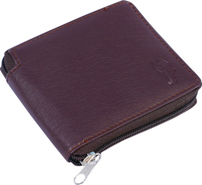 

SAMTROH Men Brown Artificial Leather Wallet(3 Card Slots)