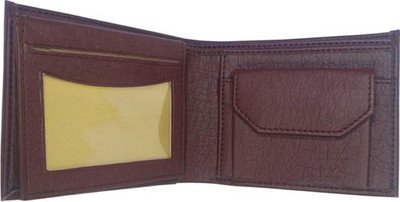 

SHAR Boys Tan Artificial Leather Wallet(5 Card Slots), Brown