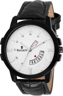 

Buccachi B-G5028-WT-BK Watch - For Men
