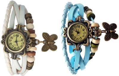 

OpenDeal Stylish Leather Butterfly New Fashion BD0045 Watch - For Women