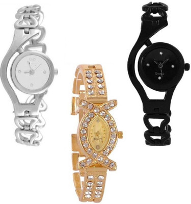 

PMAX CHAIN SILVER,NIGHT AND AKS NEW STYLISH FOR Watch - For Women