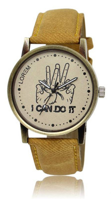 

Aaradhya Fashion LR-30 New Stylish Yellow Attractive Analogue Watch - For Women
