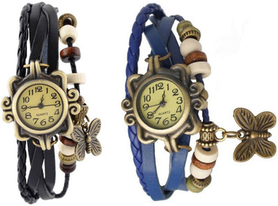 

OpenDeal Stylish Leather Butterfly New Fashion BD0036 Watch - For Women
