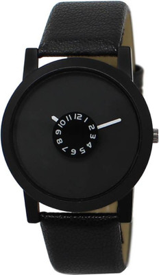 

Aaradhya Fashion LR25 Slim Full Black Attractive New Designer Analogue Watch - For Men