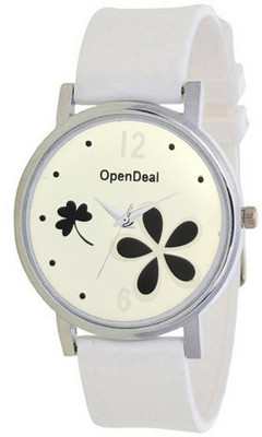 

OpenDeal White Stylish New Designer Flavour Print Dial Watch For Girls & Women Watch - For Girls