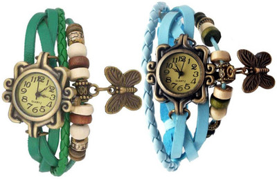 

OpenDeal Stylish Leather Butterfly New Fashion BD0030 Watch - For Women