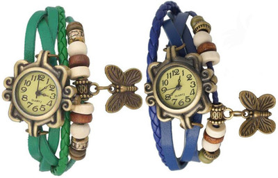 

OpenDeal Stylish Leather Butterfly New Fashion BD0027 Watch - For Women