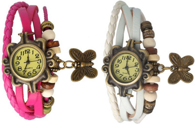 

OpenDeal Stylish Leather Butterfly New Fashion BD0016 Watch - For Women