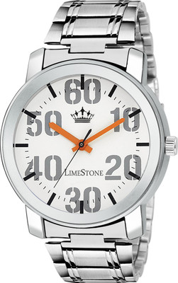 

LimeStone LS2711 Casual Analog White Dial Watch - For Men