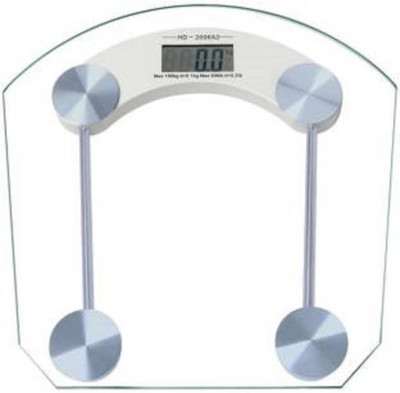 

Gentle E Kart personal bathroom square Weighing Scale(White)