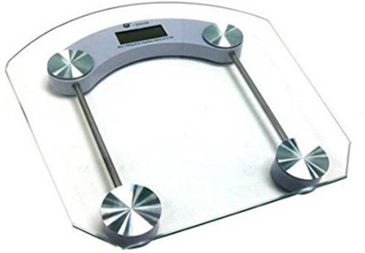 

Gentle E Kart Thick Glass Square 180 kg Tempered Glass Electronic Digital Body Weight Weighing Scale(White)