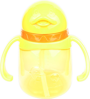 

UNTOLD Baby Training Cup With Straw - Penguin Design - 210 ml(Yellow)