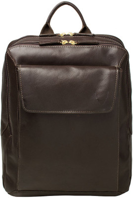 

Hidesign FLINT-REGULAR-BROWN 7 L Laptop Backpack(Brown)