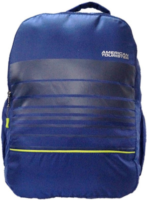 

American Tourister LINK PLUS 02 NAVY BLUE 28 L Backpack(Blue)