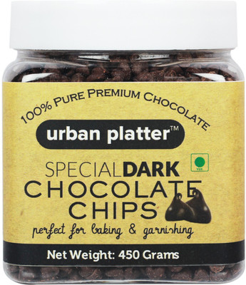 

Urban Platter Dark Choco Chips Solid(450 g)