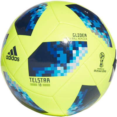

ADIDAS WORLD CUP GLIDE Football - Size: (Pack of 1, Multicolor, Syello;solblu;broyal