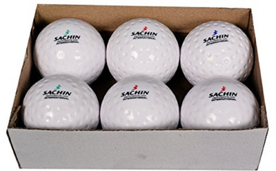 

sachin Hockey Ball pack of 6 Hockey Ball(Pack of 6, White)