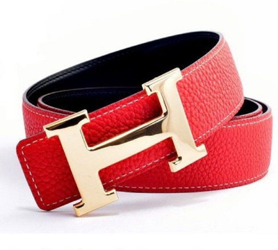 

ASF Men Casual, Party, Evening Red Genuine Leather Belt