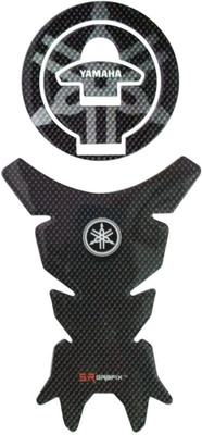 Top&Town Yamaha Black Bike Tank Pad