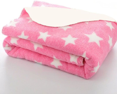 

BRANDONN Polka  Top Sheet(Cotton, MEDIUM PINK