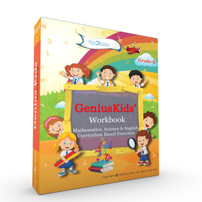 Genius Kids Worksheets (Bundle) for Class 2 (Grade-2) - Set of 6 Workbooks (English, Mathematics and Science)(English, Paperback, Gyankosh solution pvt ltd)