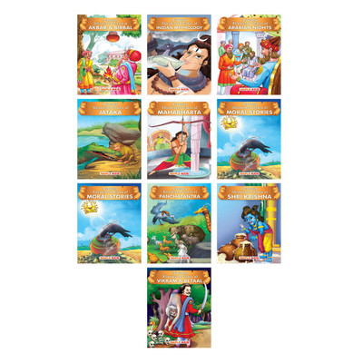 Famous Illustrated Tales (Set of 10 Books)(English, Paperback, Maple Press)