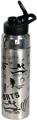 

Sukot 900 900 ml Bottle(Pack of 1, Steel/Chrome), Silver