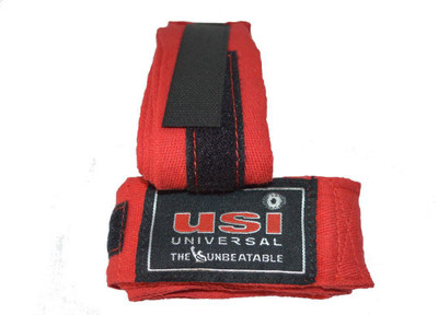 

USI Red Cotton Hand Wrap 628A 4.55mtrs. 180" Red Boxing Hand Wrap(Red, 4.55 mm)