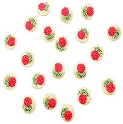 

Fabric and Lace BT046B Fabric, Metal Buttons(Pack of 20)