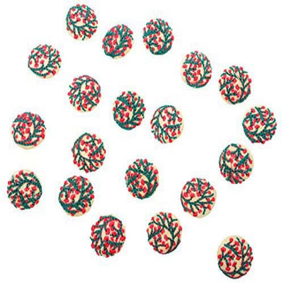 

Fabric and Lace BT061B Fabric, Metal Buttons(Pack of 20)