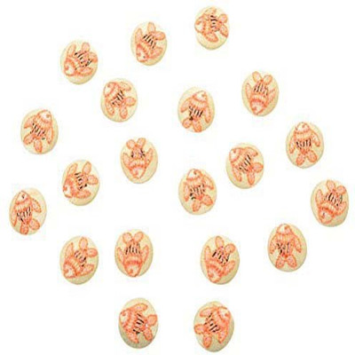 

Fabric and Lace BT040D Fabric, Metal Buttons(Pack of 20)