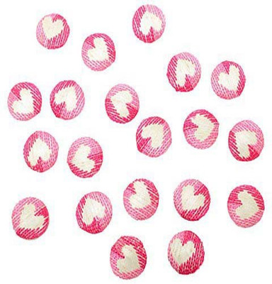 

Fabric and Lace BT003F Fabric, Metal Buttons(Pack of 20)