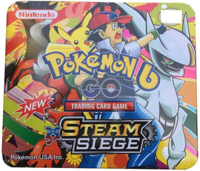 

Civil Pokemon Steam Sieg Tin With Booster Pack-Multicolor(Multicolor)