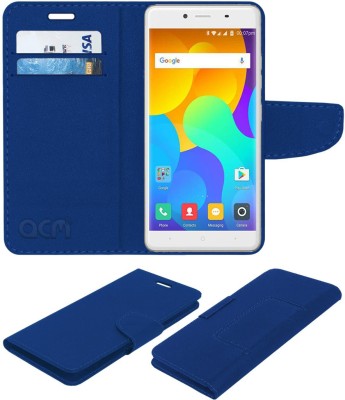 ACM Flip Cover for Yu Yureka 2(Blue, Cases with Holder, Pack of: 1)